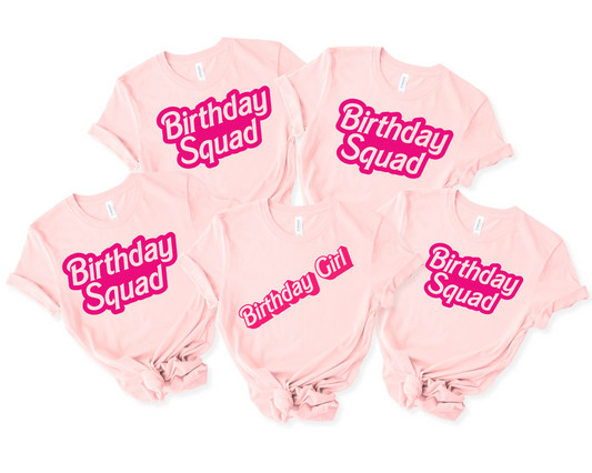 Birthday Squad Shirt, Birthday Crew Shirt, Birthday Party Shirt, Birthday Girl Shirt