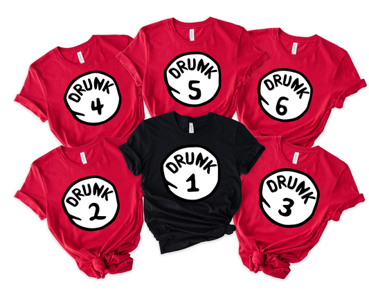 Family Drunk Shirts for Friends, Parties, Events, Corporate Events, BBQ, and More