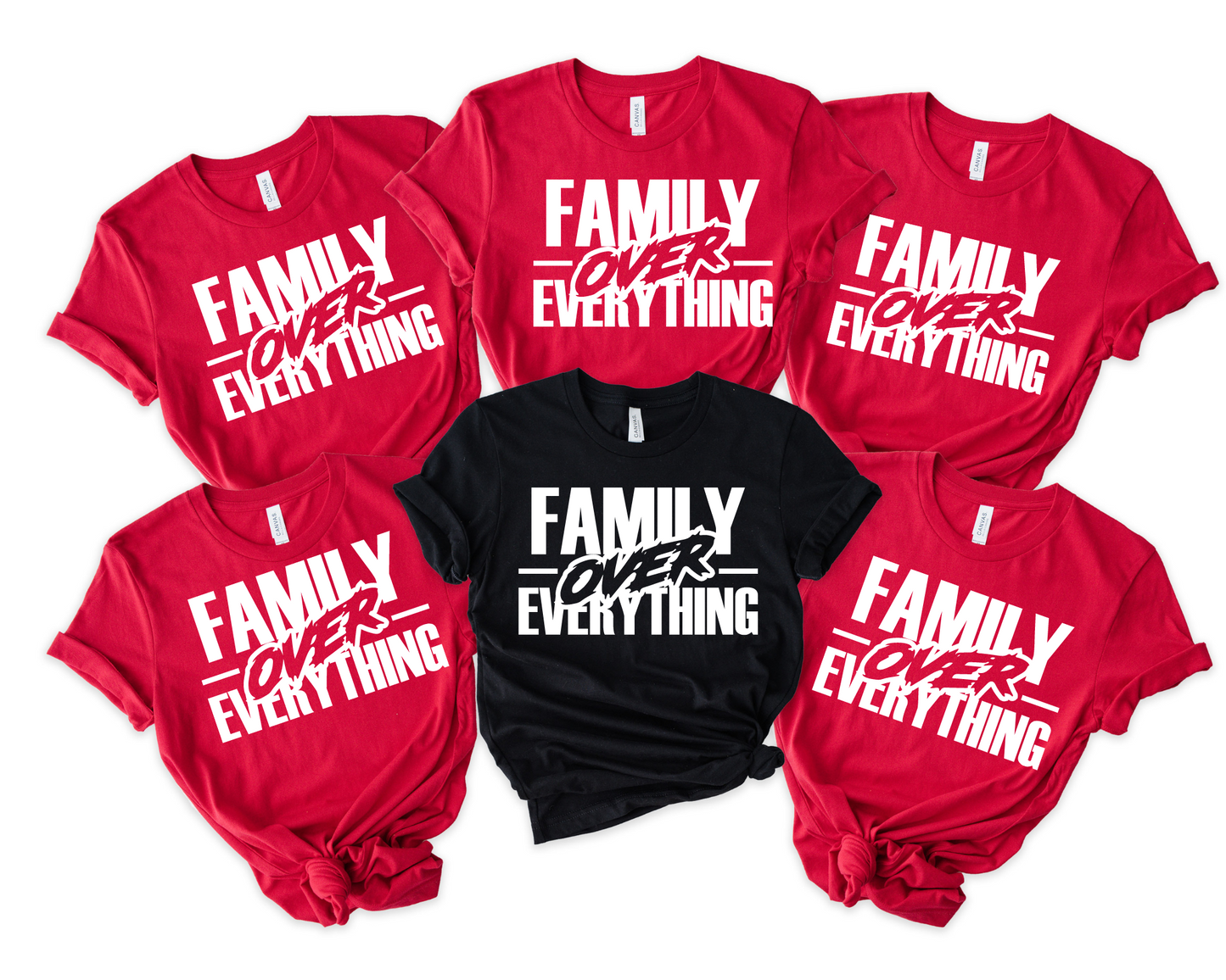 Family Over Everything Shirt, Family BBQ, Reunion, Travel Shirt, Group Family Shirt (ADULTS)